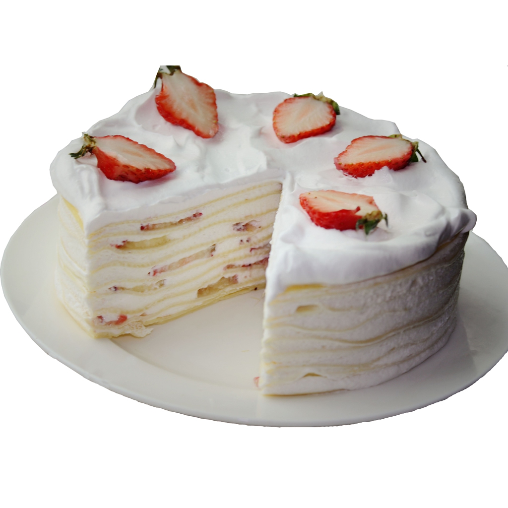 草莓千层蛋糕的做法_【图解】草莓千层蛋糕怎么做如何做好吃_草莓千层蛋糕家常做法大全_vita1177_豆果美食